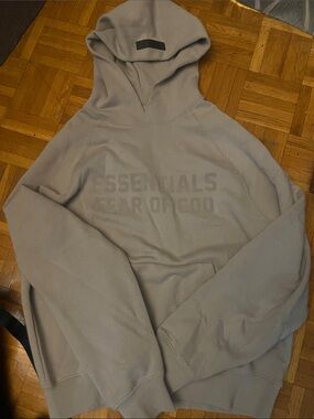 Essentials Fear of God Pullover Hoodie Seal colourway